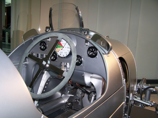 Detailansicht Cockpit Auto Union Typ C