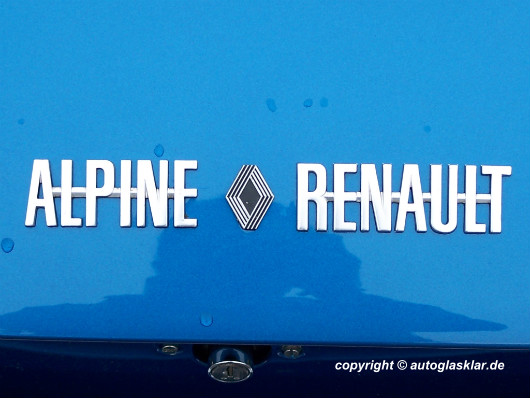 Schriftzug Alpine