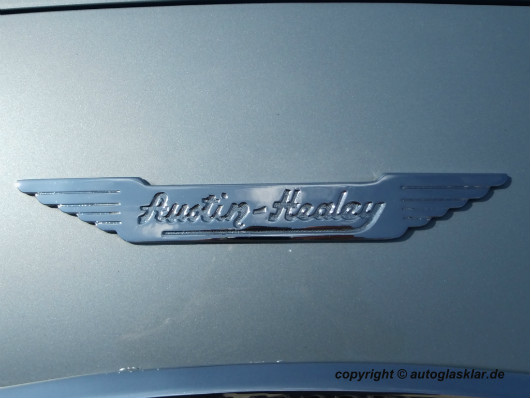 Detailansicht Logo Austin-Healey