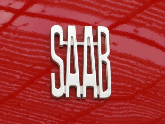 Schriftzug Saab