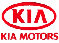 Das Logo und der Schriftzug von Kia