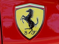 Das Logo von Ferrari