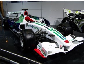 Der Formel 1 Bolide von Honda 2008