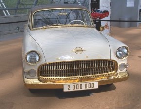Opel Kapitän vergoldet