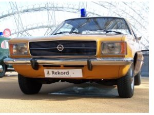 Opel Rekord Polizeifahrzeug