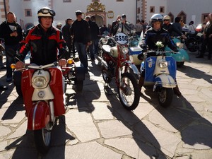 Das Oldtimerherbsttreffen Augustusburg 2015 Motorrad